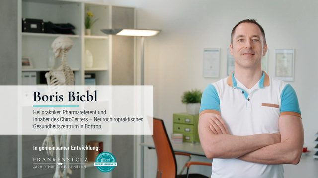 Boris Biebl, Chiropraktiker (ChiroCenter Bottrop) – Mitentwickler der Pyramedus