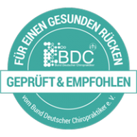AGR – Für einen gesunden Rücken, geprüft & empfohlen vom Bund Deutscher Chiropraktiker e. V.